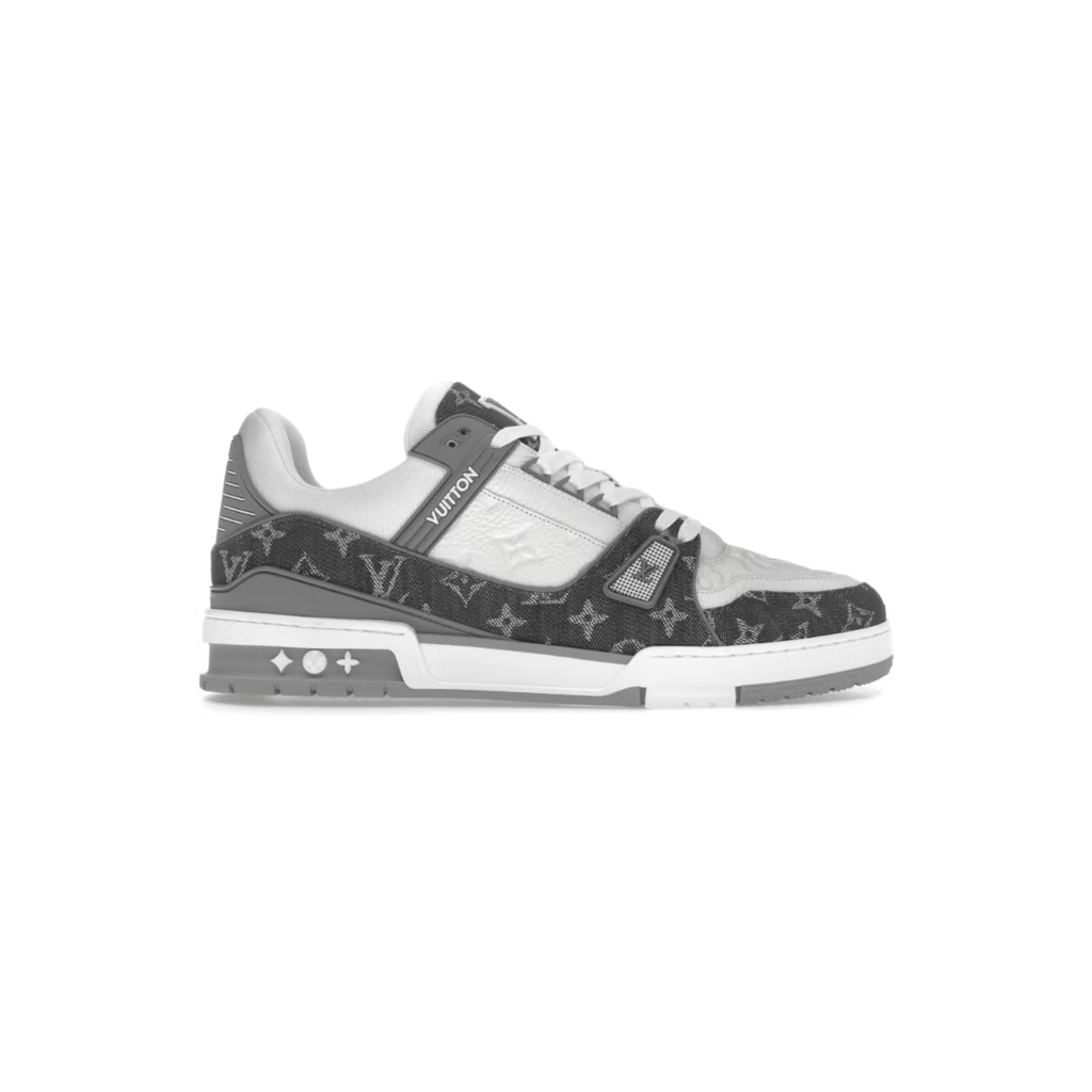 Louis Vuitton LV Trainer Grey Denim-Today Only -No Restock